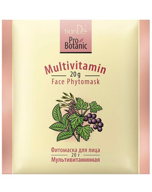 Фитомаска възстановяваща „Мултивитамини“