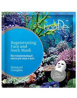 Възстановяваща маска за лице и шия "Минерален комплекс"