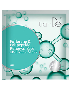Регенерираща маска за лице с полипептиди и фулерени