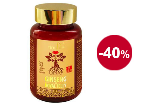 Хранителна добавка със жен шен и пчелно млечице