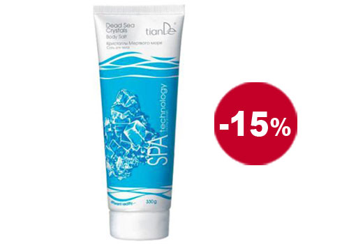 Сол за тяло "Кристали от Мъртво море"